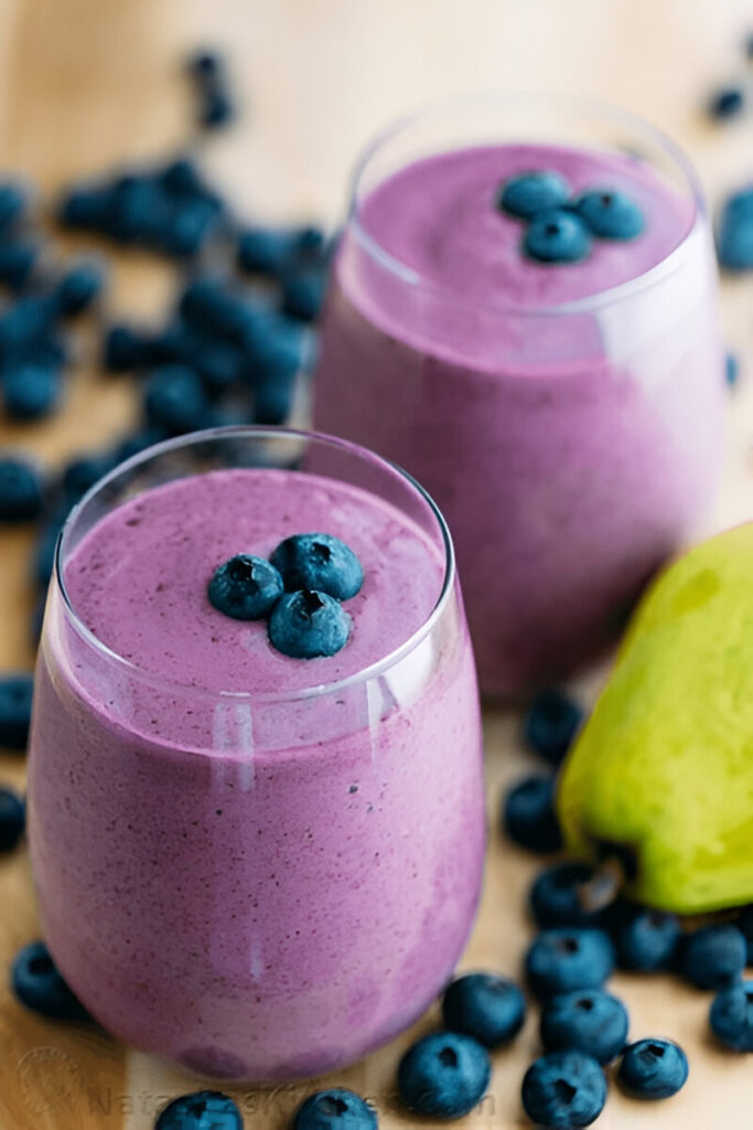 Blueberry Pear Smoothie Recipe