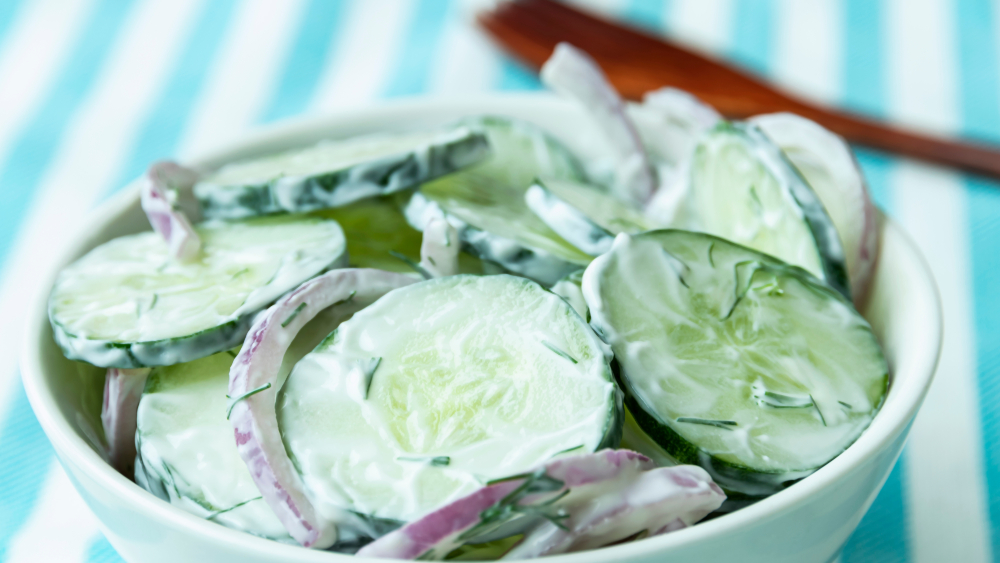 Creamy Cucumber Salad