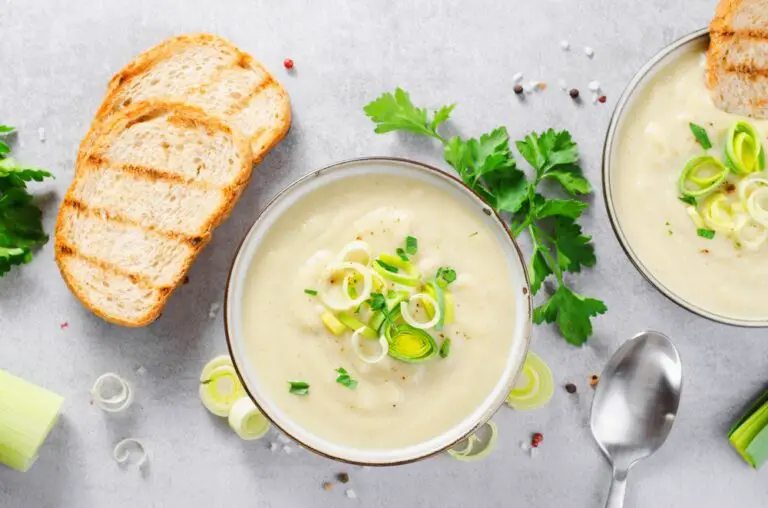 Classic Potato Leek Soup !