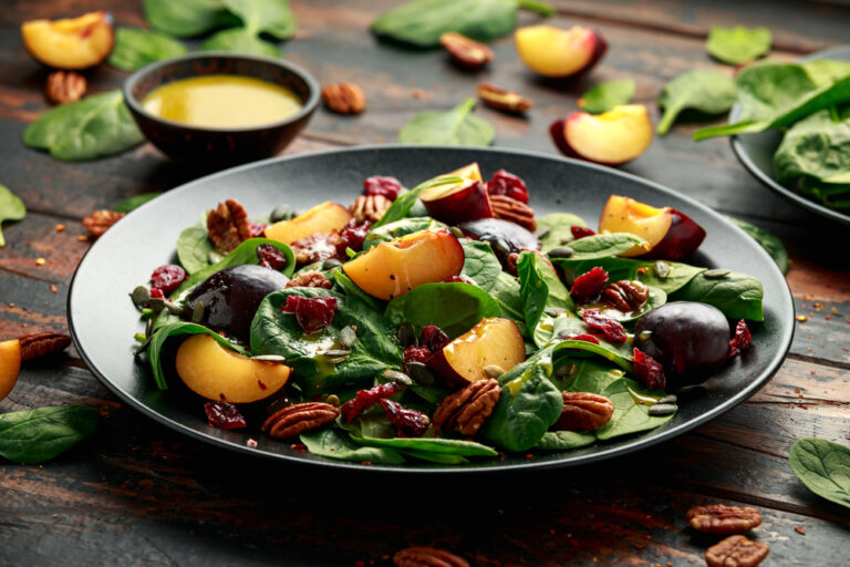 Fall Salad with Cranberry Vinaigrette recipe