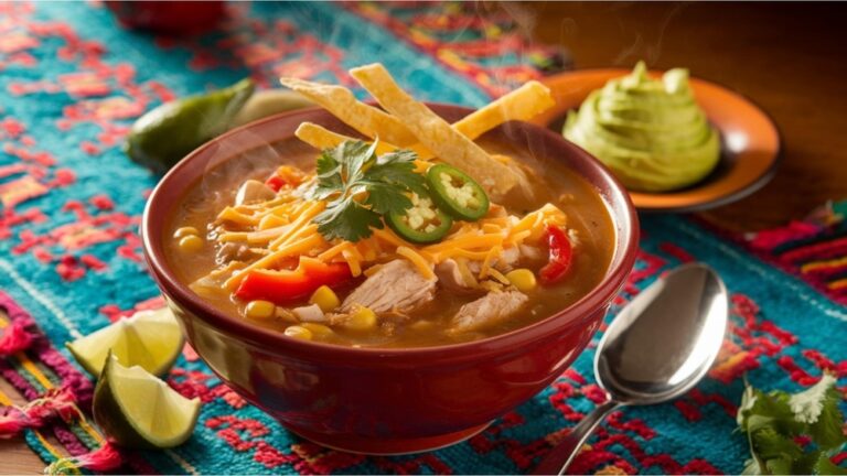 Instant Pot Chicken Tortilla Soup recipe