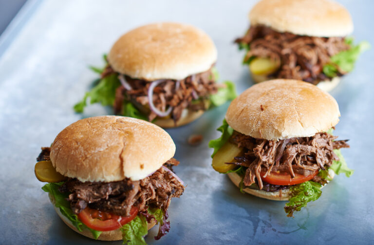 Instant Pot Hoisin-Cola Pulled Pork Sandwiches recipe