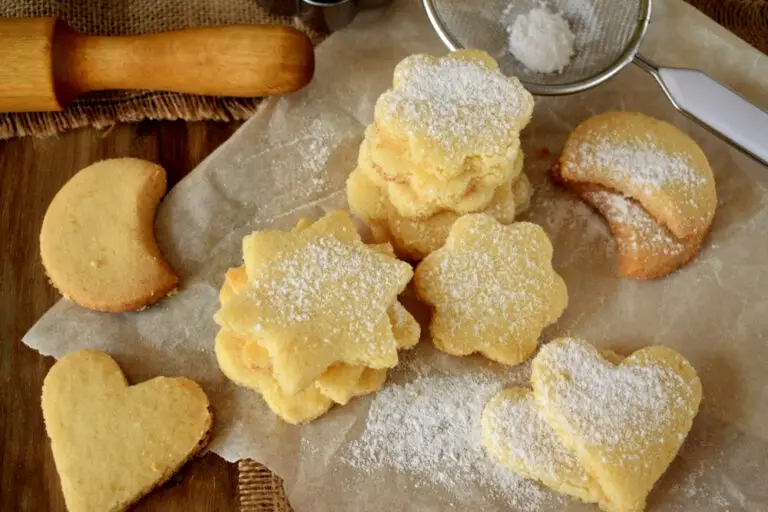 Lemon Shortbread Cookies