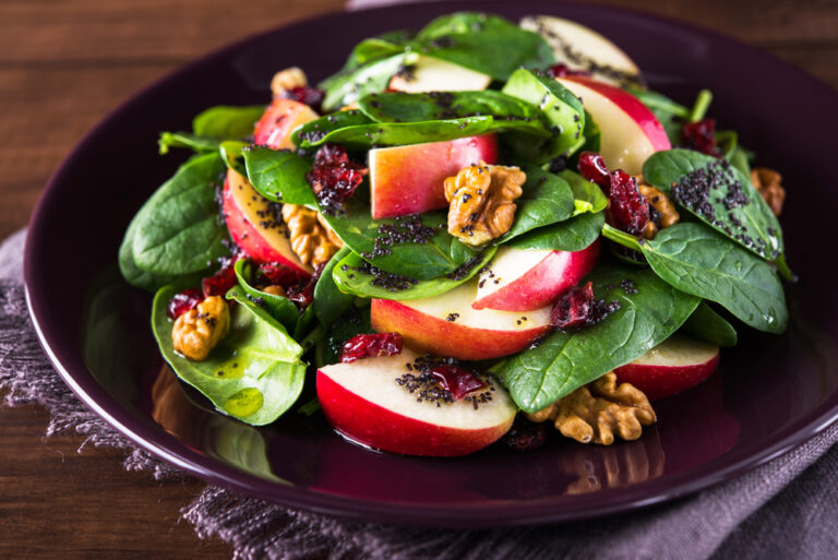 Fall Salad with Maple-Balsamic Dressing recipe