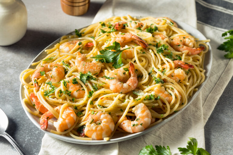 Shrimp Scampi with Pasta