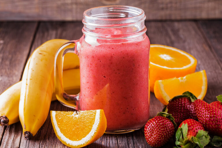 Strawberry Orange Banana Smoothie recipe