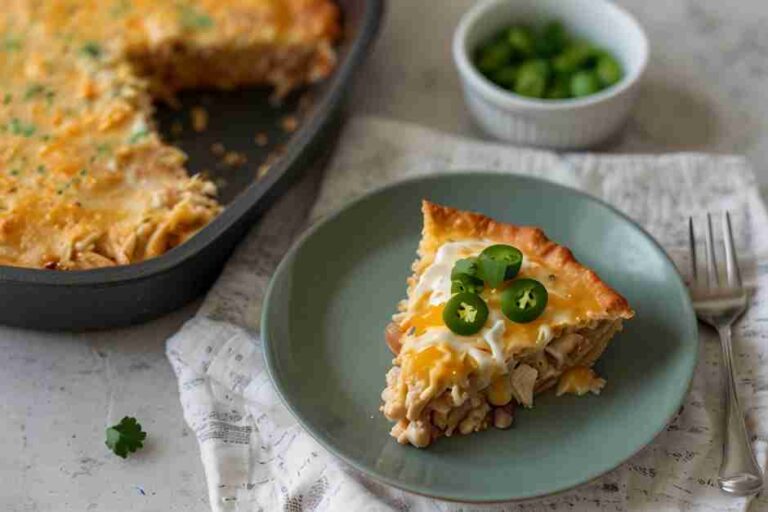 White Chicken Chili Casserole recipe