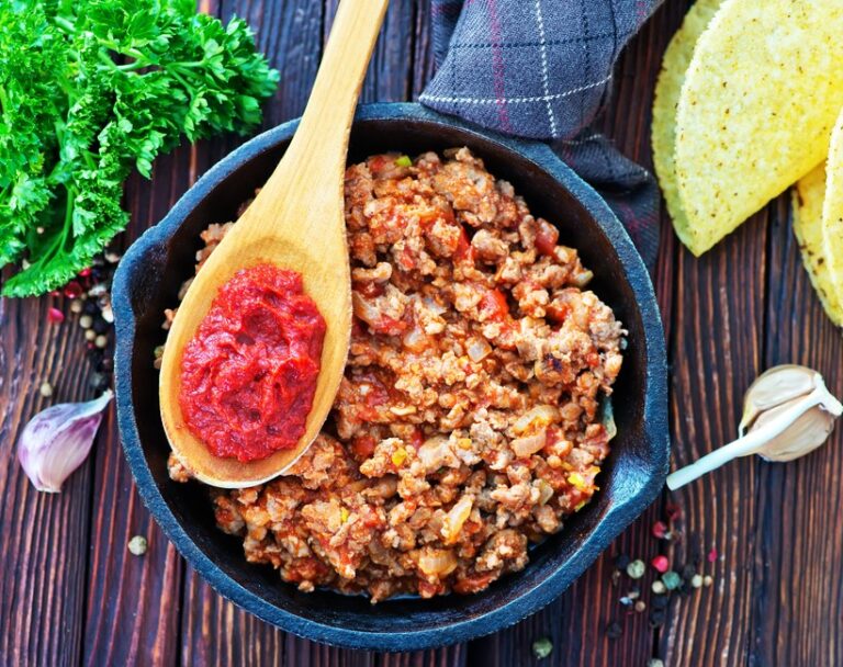 Ground Beef and Rice Skillet