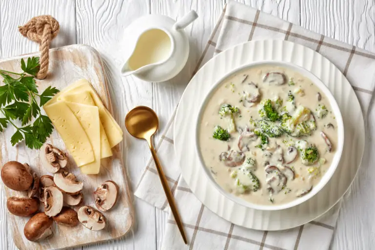 Easy Creamy Mushroom Soup recipe