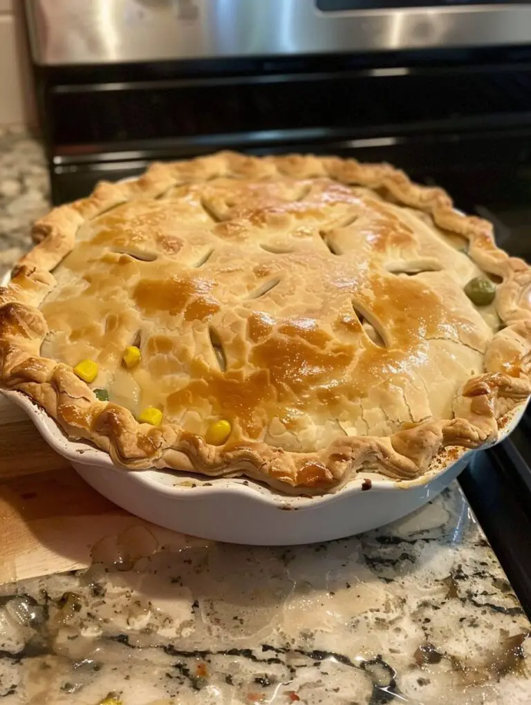 Asy Peasy Chicken Pot Pie recipe