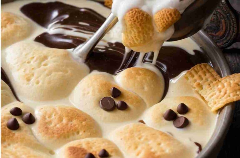 Ghost S’mores Dip recipe