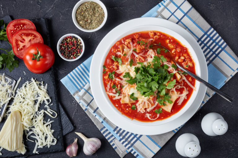 Lasagna Soup recipe