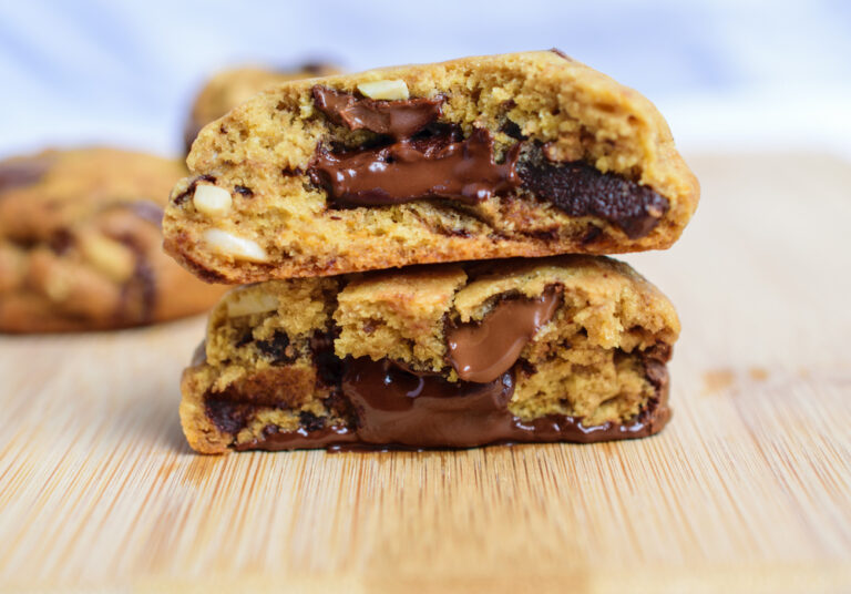 Nutella-Stuffed Chocolate Chip Cookies recipe