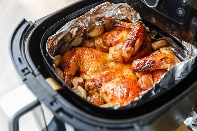 Air Fryer Rotisserie Chicken