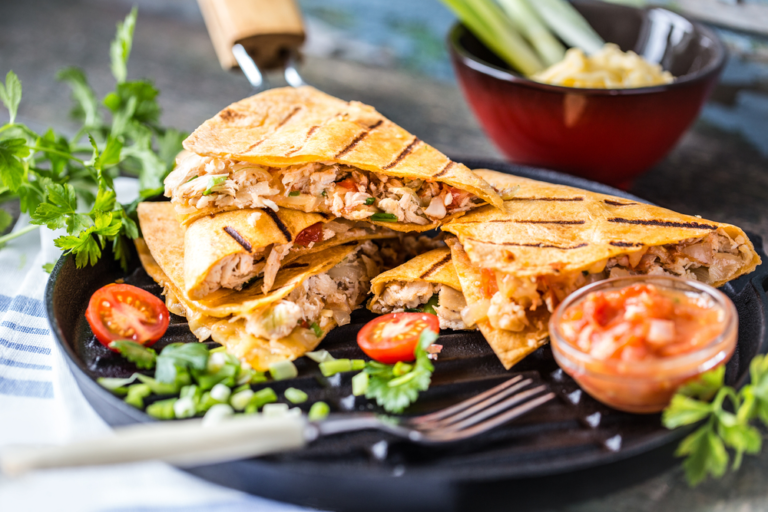 Baked Chicken Quesadillas