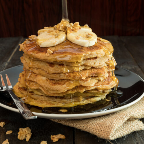 Banana Nut Pancakes