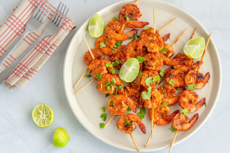 Grilled Harissa Shrimp