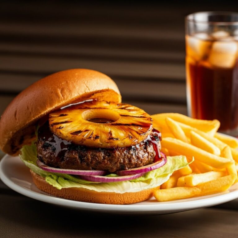 Grilled Teriyaki Hamburgers