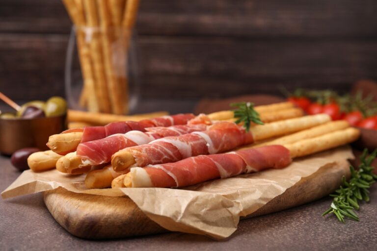 Grissini with Prosciutto