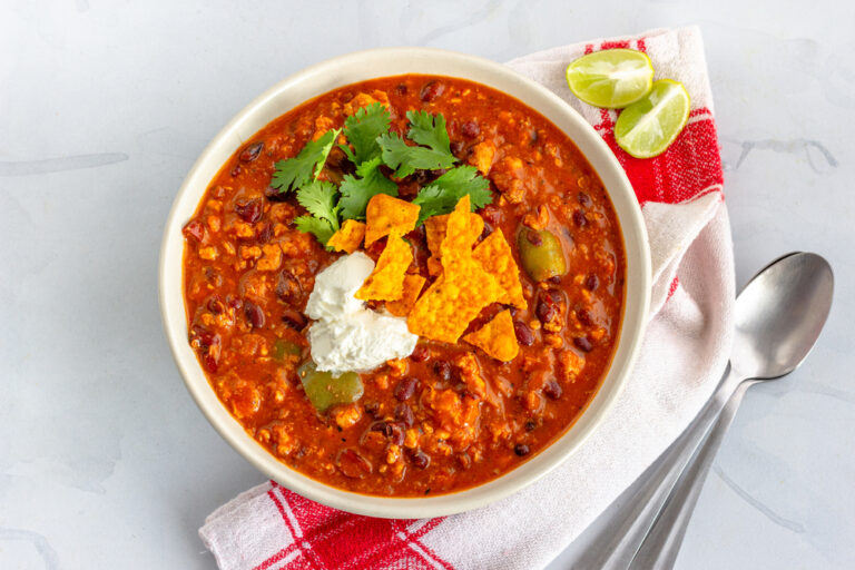 Ground Beef Chili With Chocolate and Peanut Butter