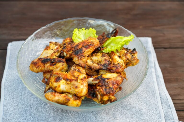 Hot-Mustard Grilled Chicken