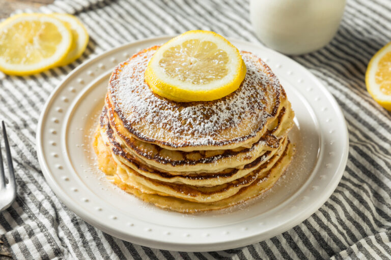 Lemon Ricotta Pancakes