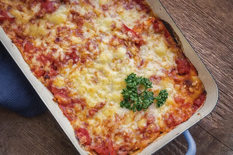 Mexican Lasagna with Noodles