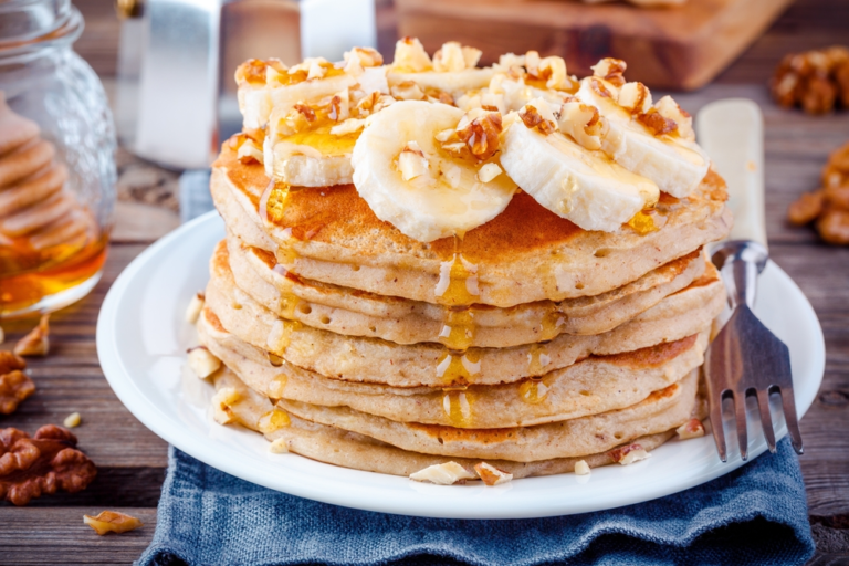 Oatmeal-Banana Pancakes