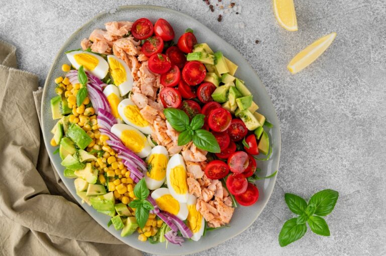 Salmon Cobb Salad