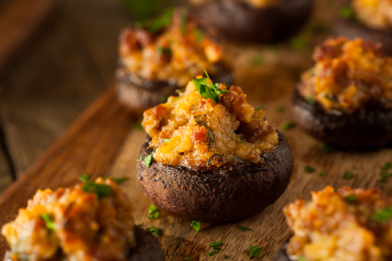 Sausage Stuffed Mushrooms