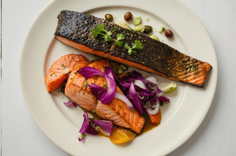 Sheet-Pan Jerk Salmon