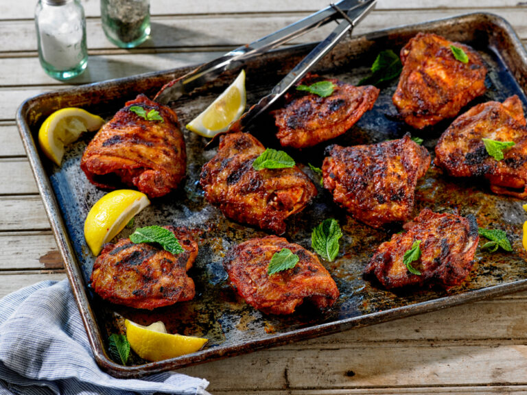 Smoke-Roasted Chicken Thighs With Paprika