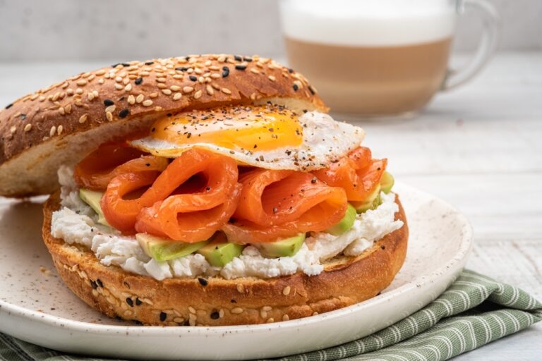 Smoked Salmon and Egg Breakfast Recipe