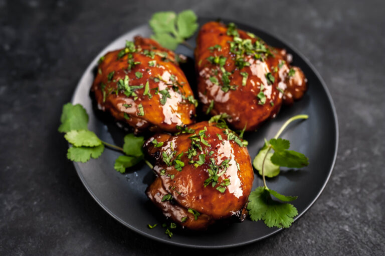 Spicy Air Fryer Pork Chops with Apricot Glaze