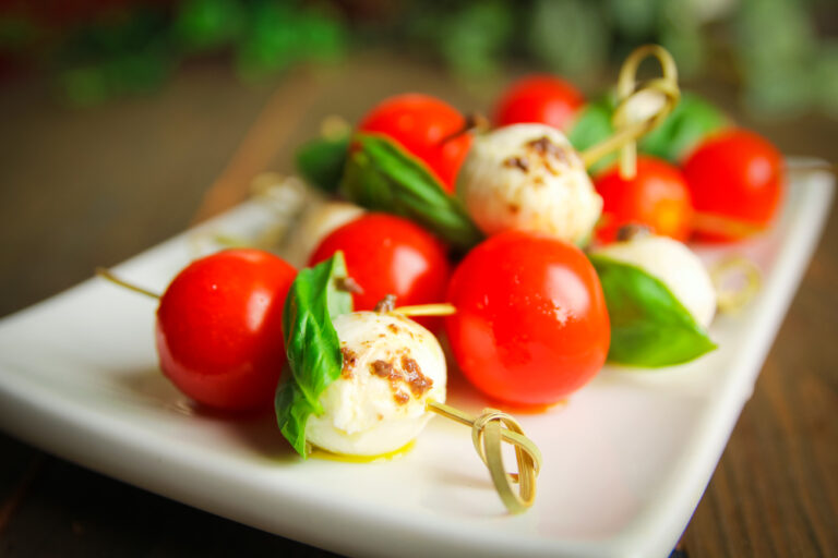 Tomato and Mozzarella Bites