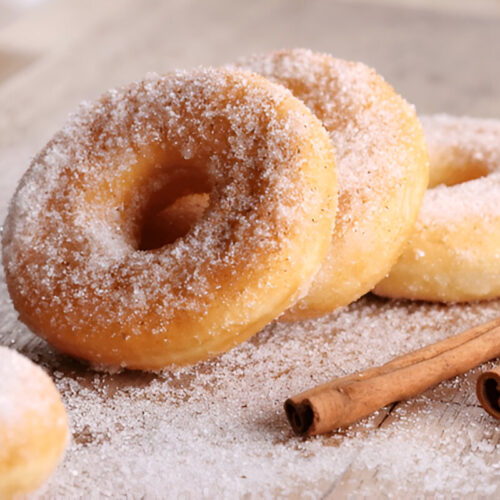 Baked Cinnamon Sugar Donuts