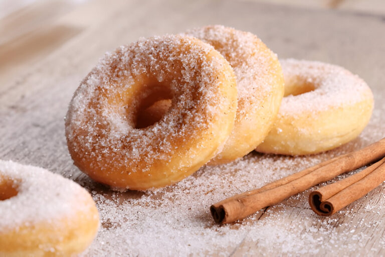 Baked Cinnamon Sugar Donuts