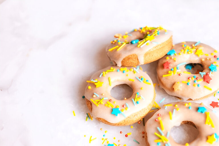 Baked Funfetti Donuts