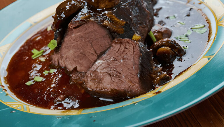 Slow Cooker Balsamic Beef