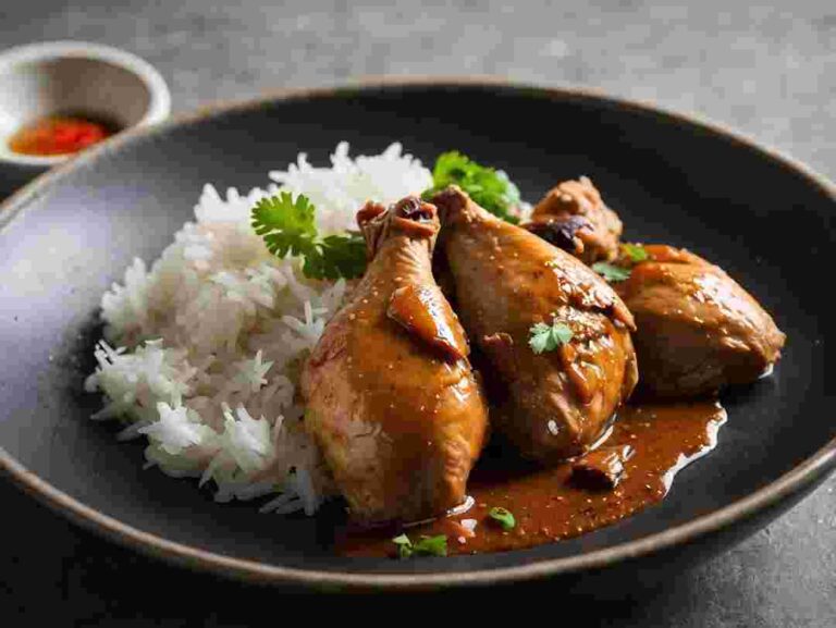 Chicken Adobo With Coconut Milk