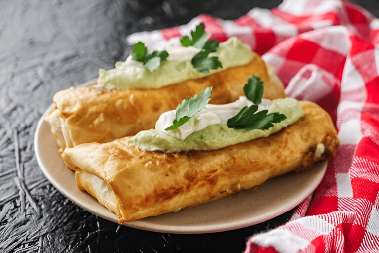 Chicken Chimichangas