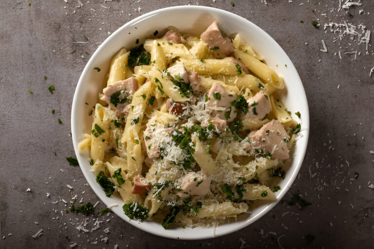 Chicken Piccata Pasta Toss