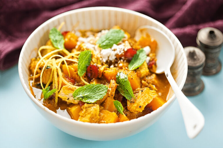 Slow Cooker Chicken Tagine With Butternut Squash