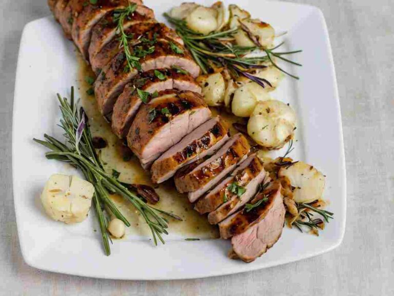 Garlic Herb Pork Tenderloin