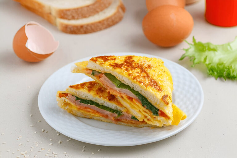 Ham Omelet Sandwich