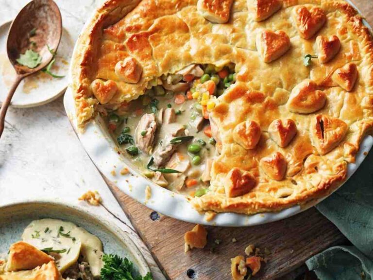 Herby spring chicken pot pie