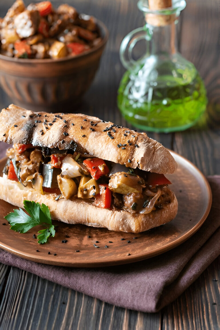 Slow Cooker Italian Chicken Sandwiches