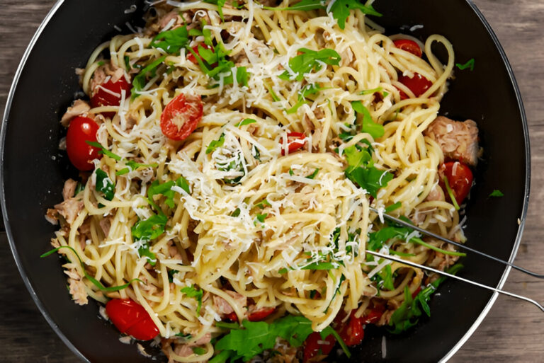 Japanese-Style Tuna Noodle Salad