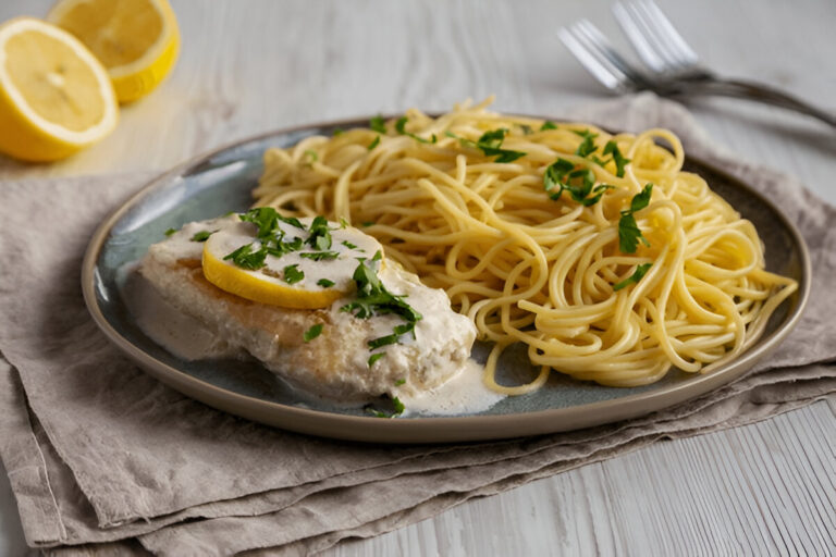 Lemon Thyme Chicken Pasta