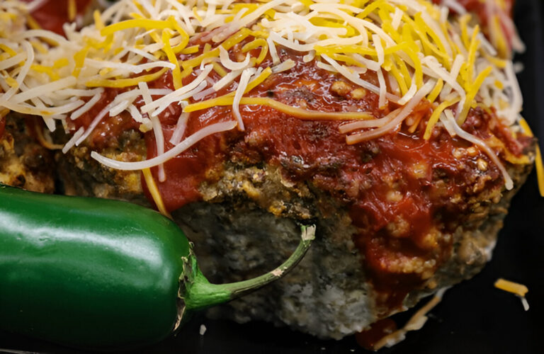 Meatloaf With Cheddar Cheese